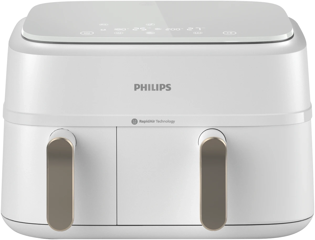 Philips 9 Litre 3000 Series XXL Dual Basket Air Fryer White