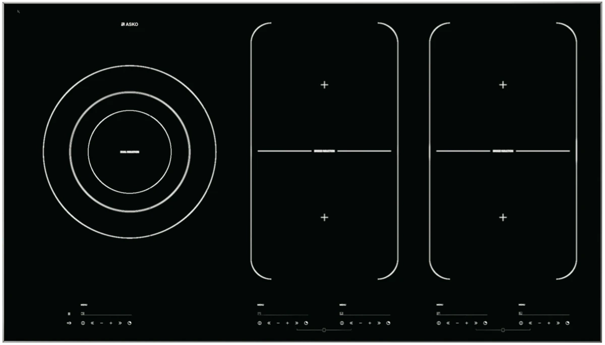 ASKO 90cm Bridge Induction Cooktop