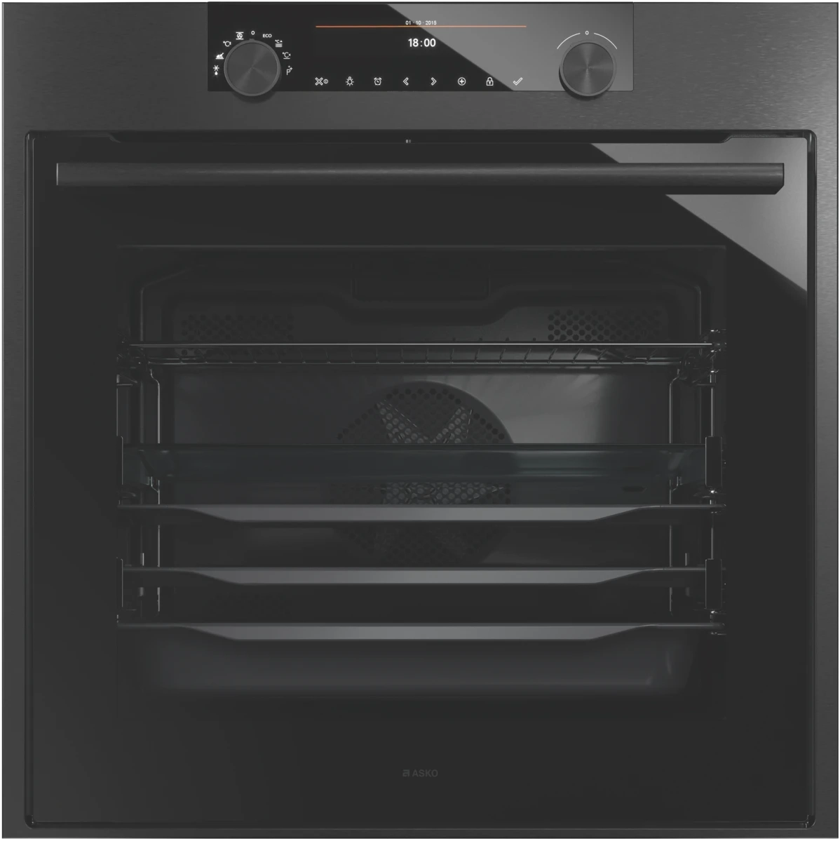 ASKO Pro Forma 60cm Craft Pyro Oven - Black Steel