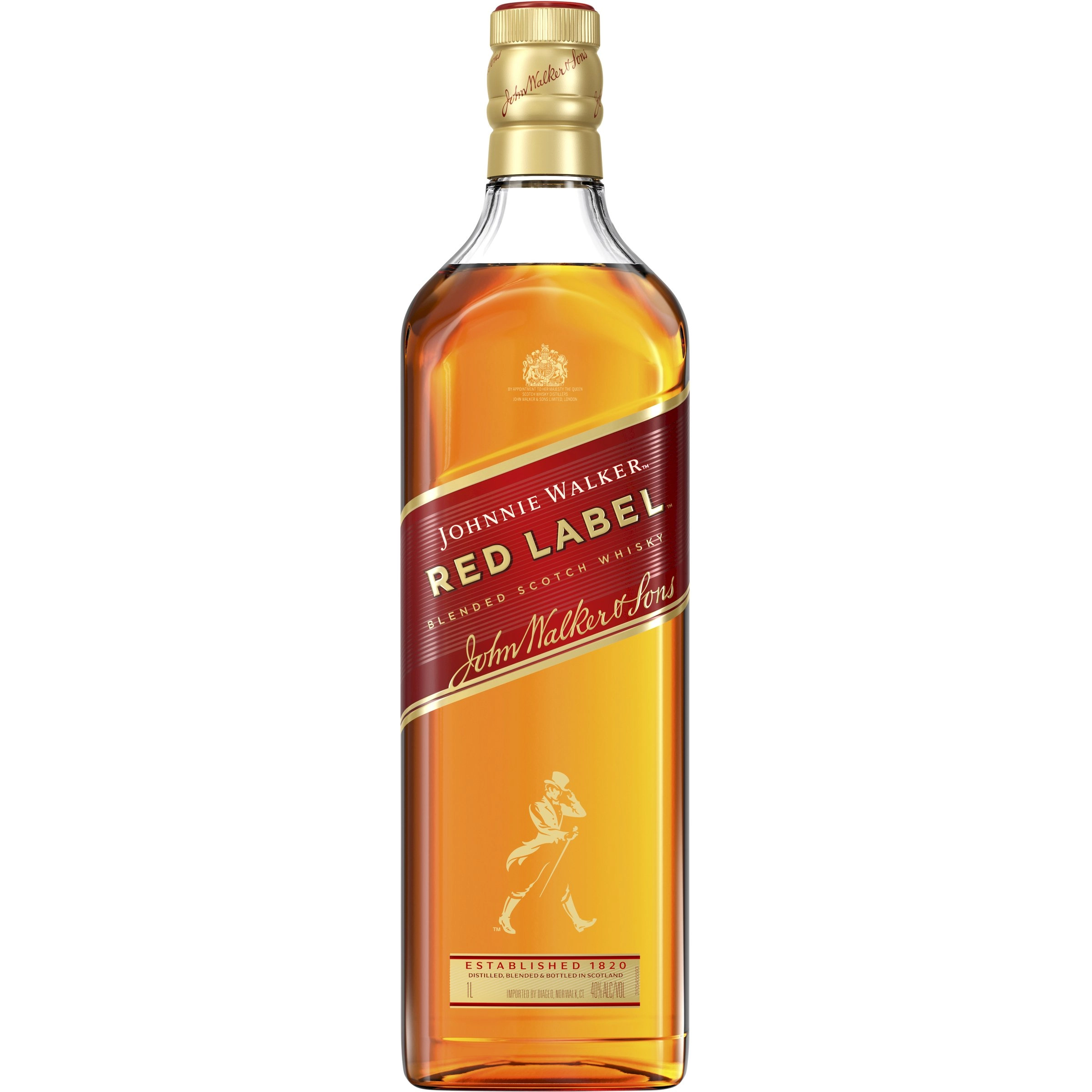 Johnnie Walker Red Label Scotch Whisky 1 Litre