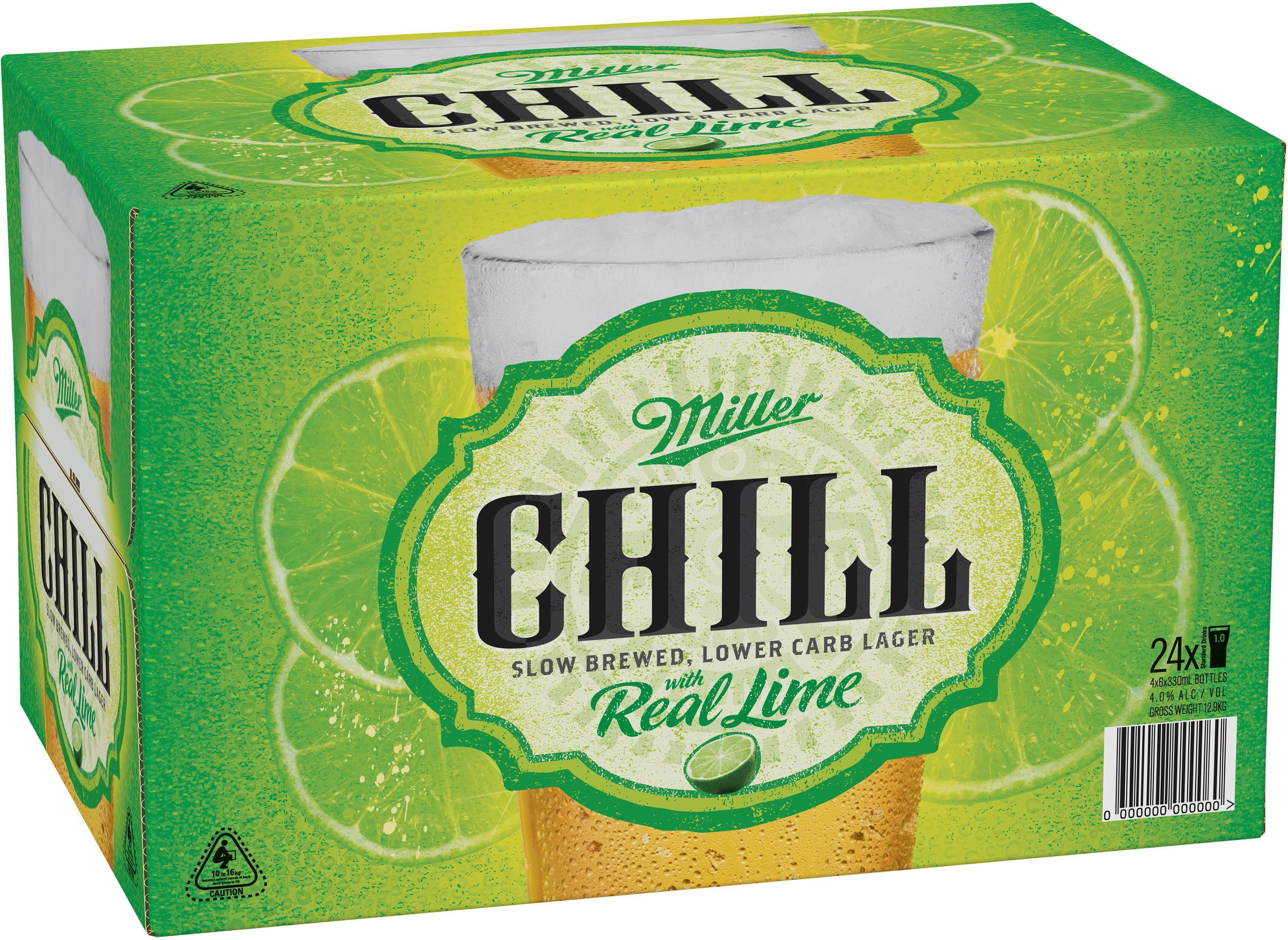 Miller Chill Premium Bottles 24x330ml