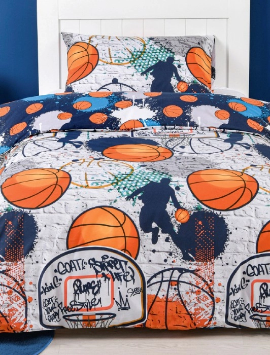 Kids House Slam Dunk Quilt Cover Set