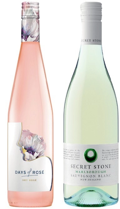 Days of Rosé Dry Rosé or Secret Stone 750mL Varieties