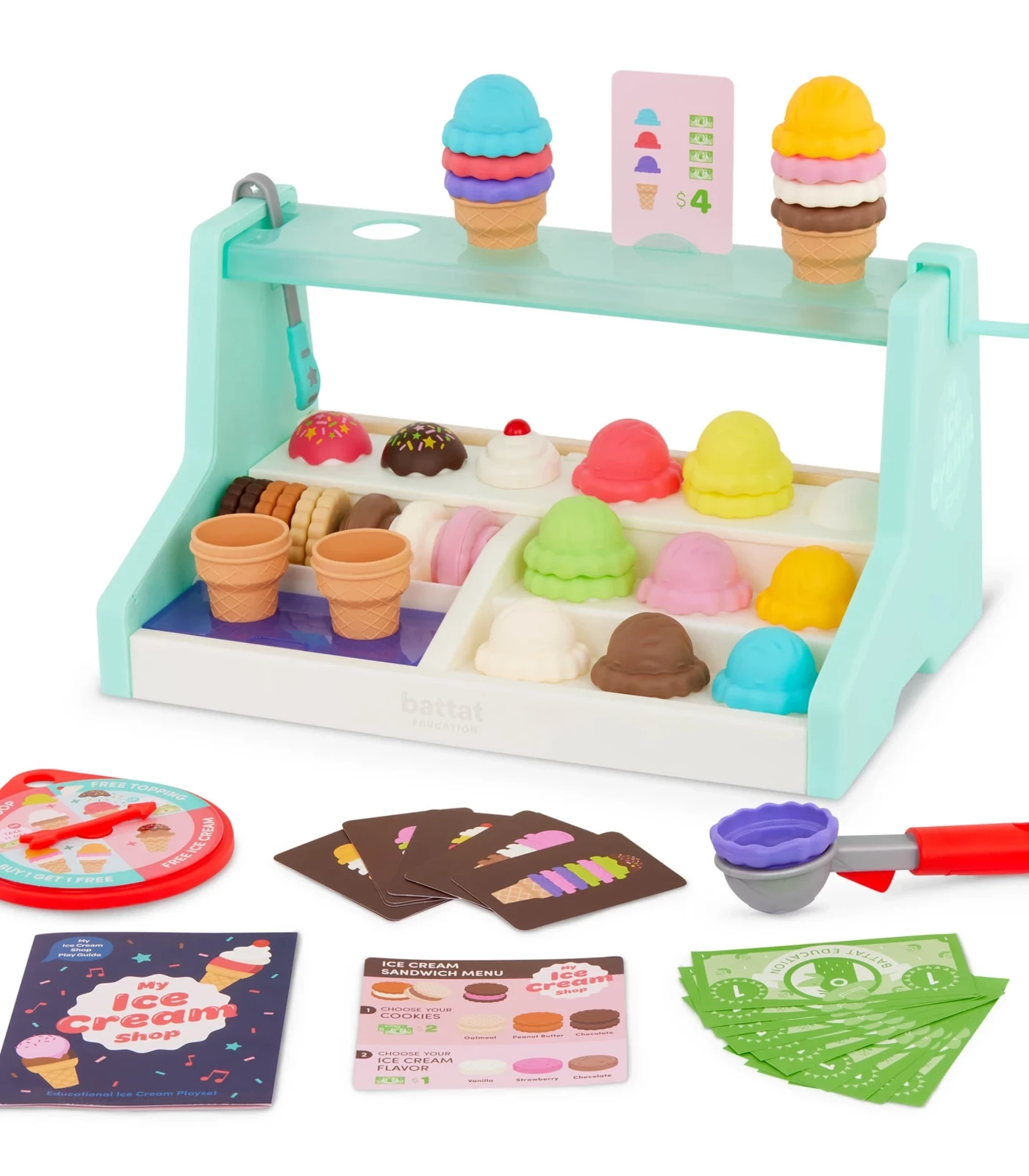 Battat Education Ice Cream Playset