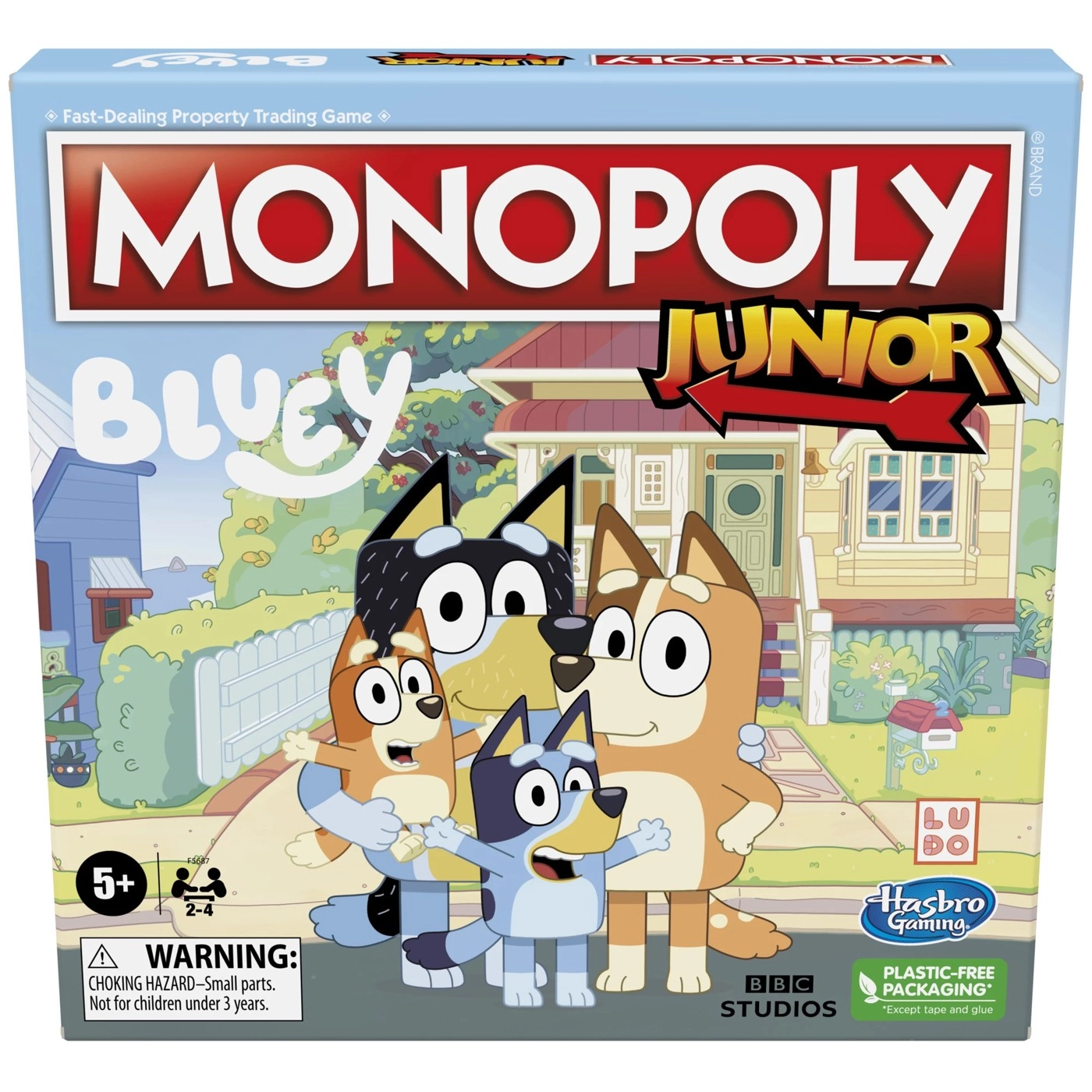 Bluey Monopoly Junior