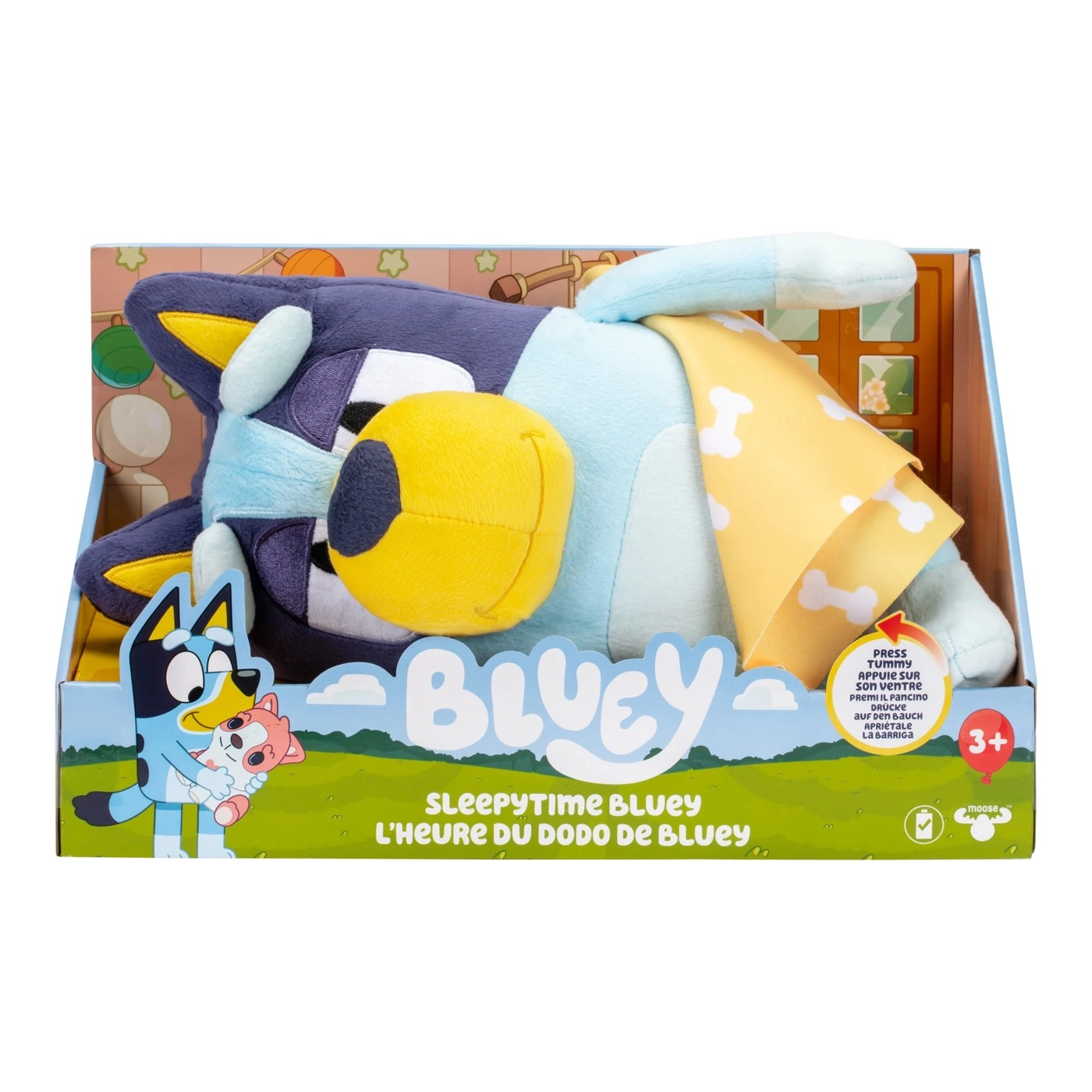 Bluey Sound Effects Sleepy Time Bluey Plush