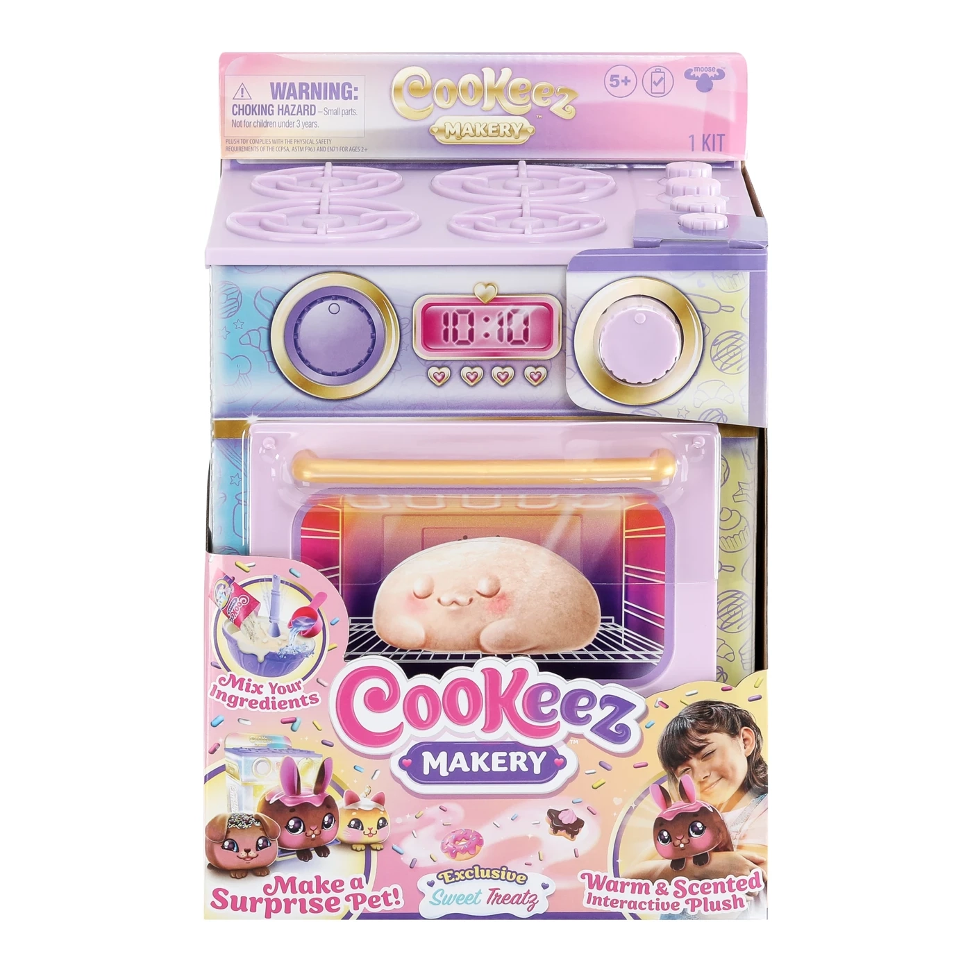 Cookeez Makery Oven Playset Sweet Treatz. Assorted