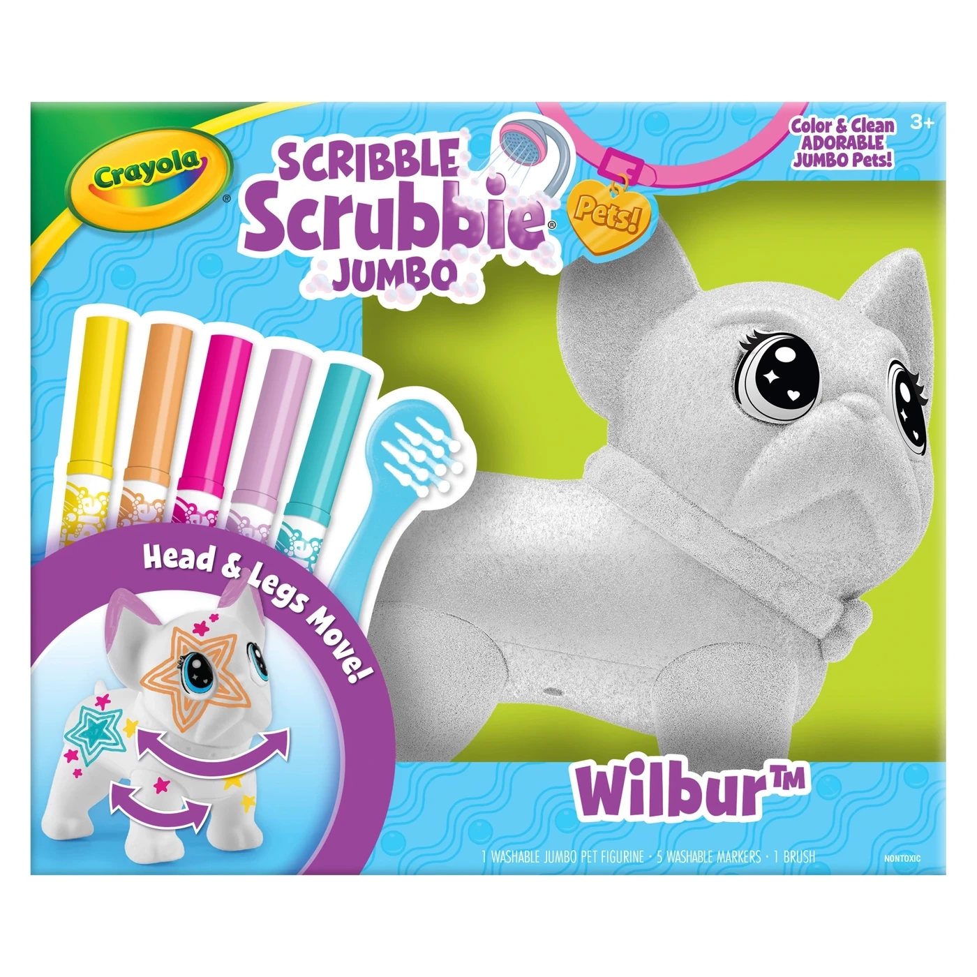 Crayola Scribble Scrubbie Jumbo Pet Wilbur