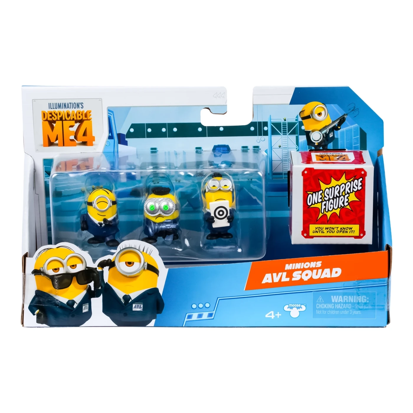 Despicable Me 4 Mini Mayhem 4 Pack. Assorted