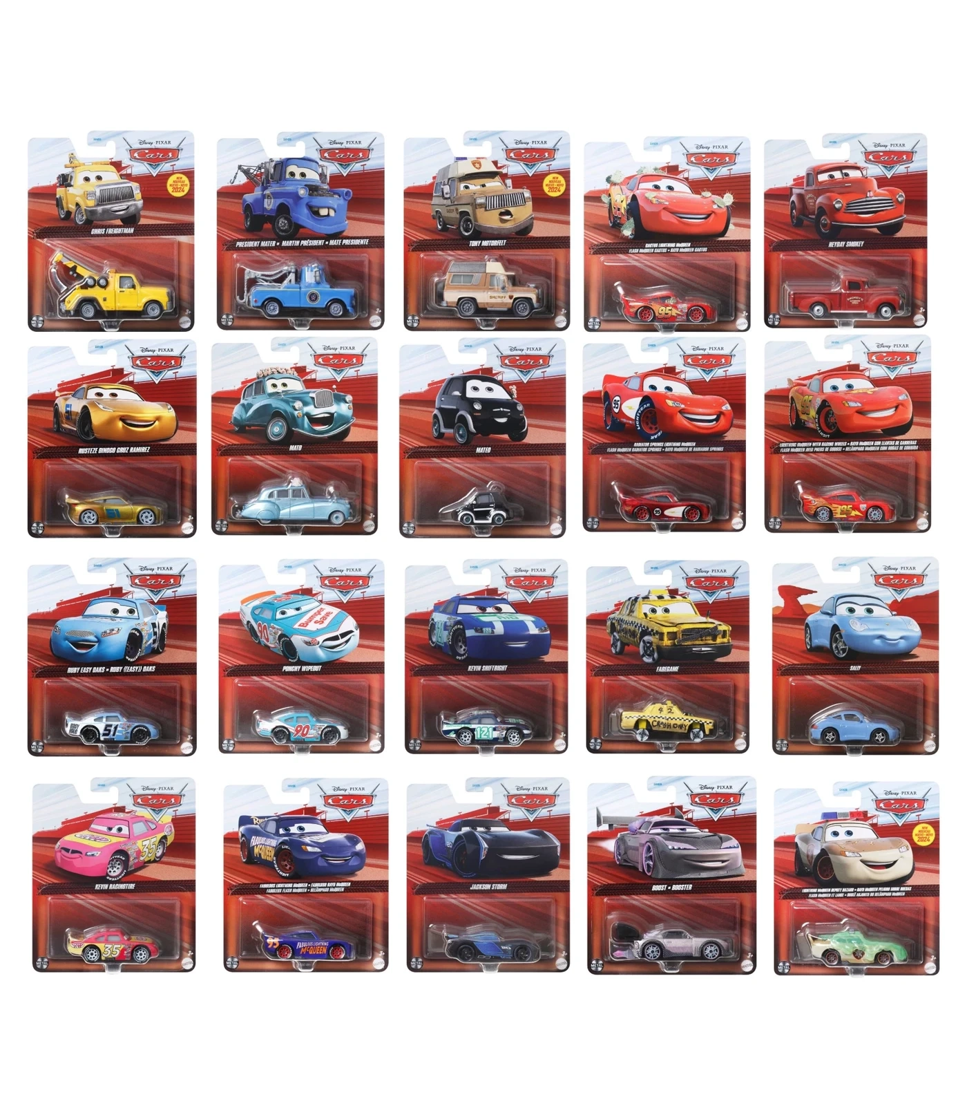 Disney Cars Characters. Assorted