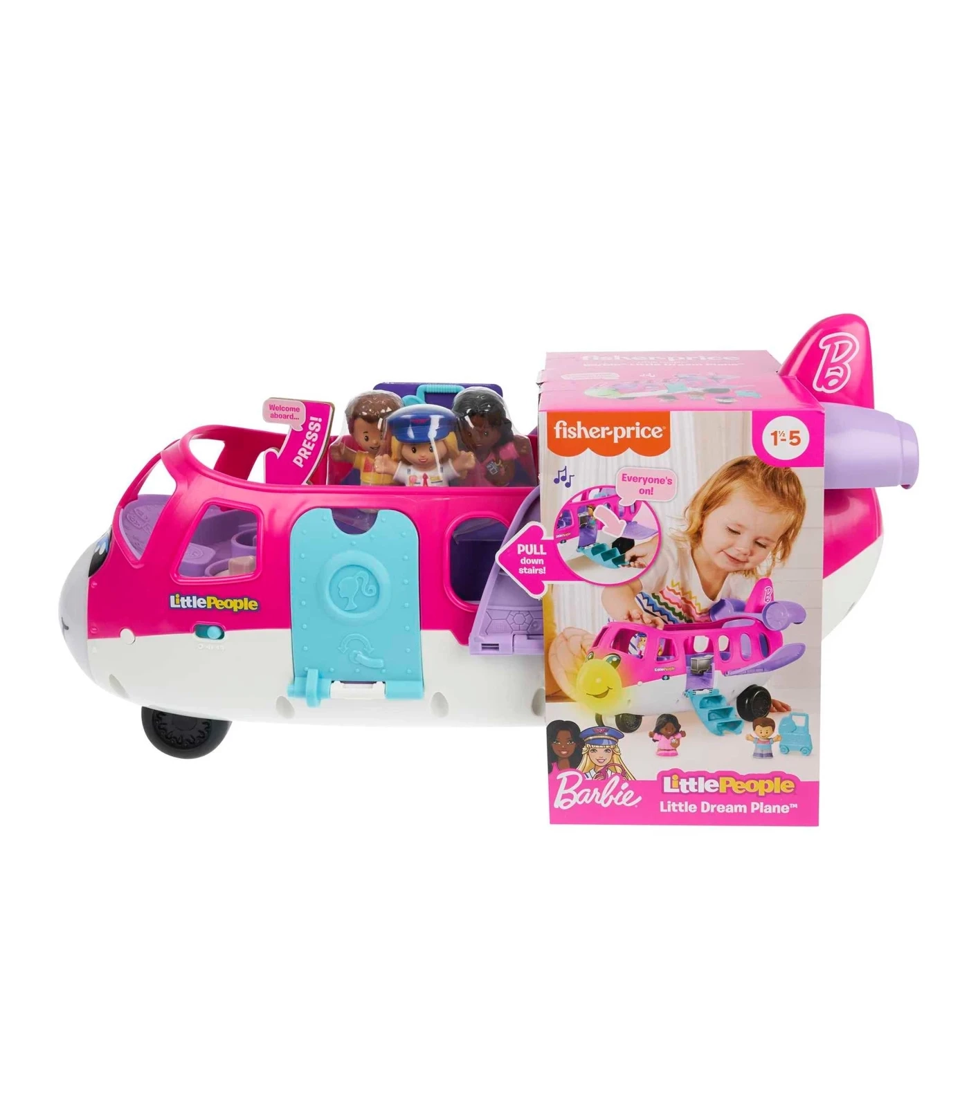 Fisher-Price Little People Barbie Little Dream Plane