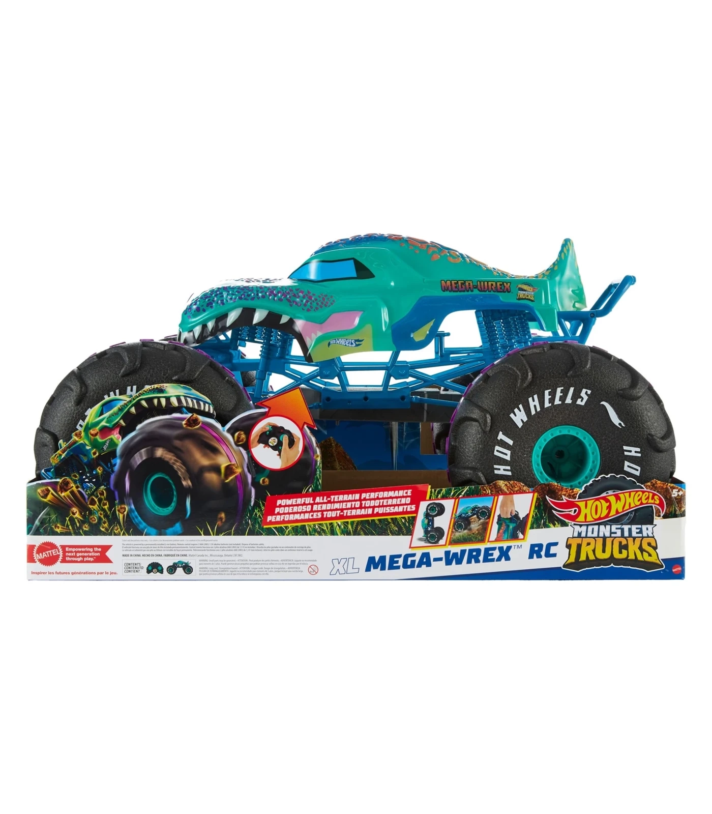 Hot Wheels Monster Truck RC 1:6 Mega Wrex