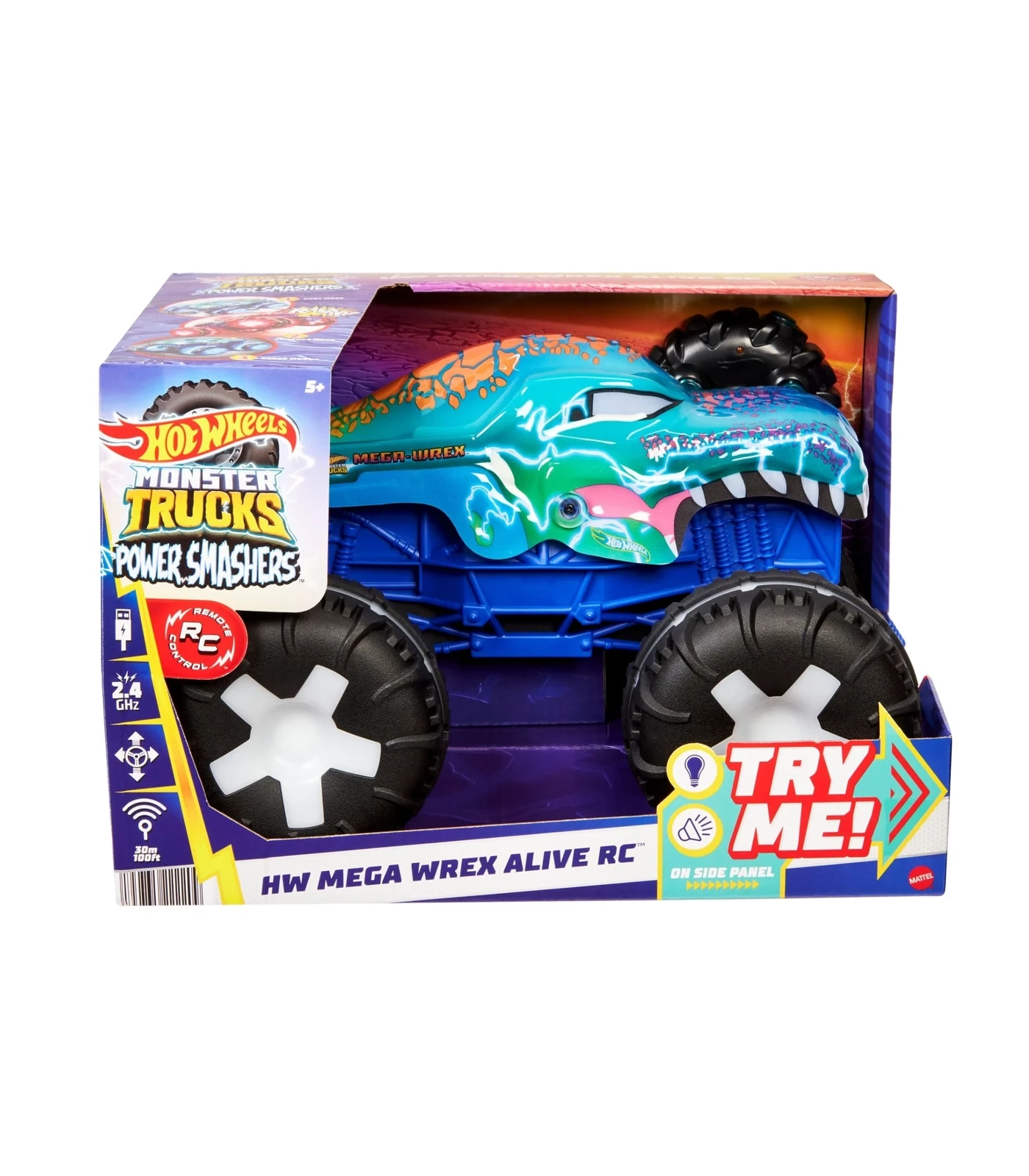 Hot Wheels Monster Trucks 1:15 Mega Rex RC