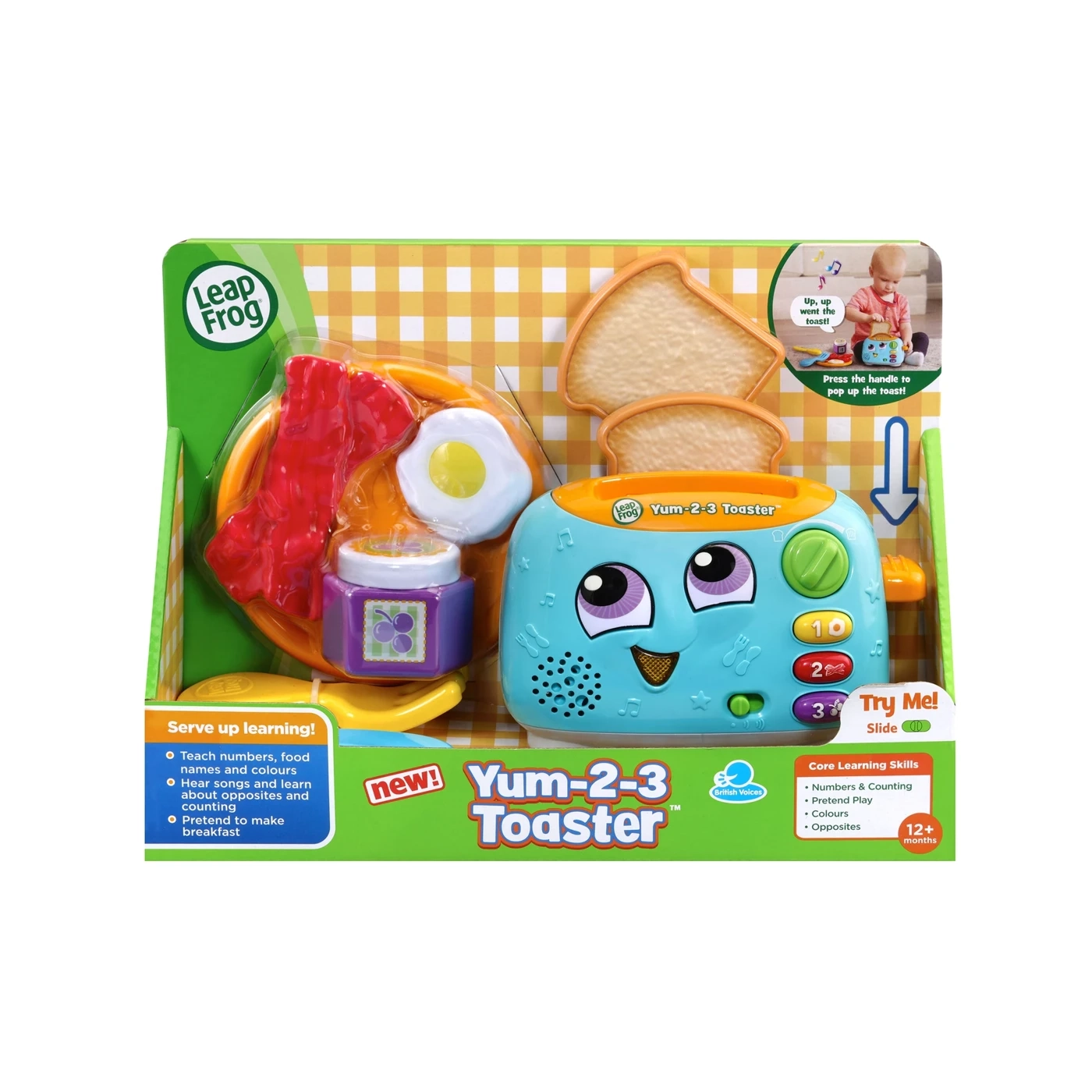 LeapFrog Yum 2-3 Toaster