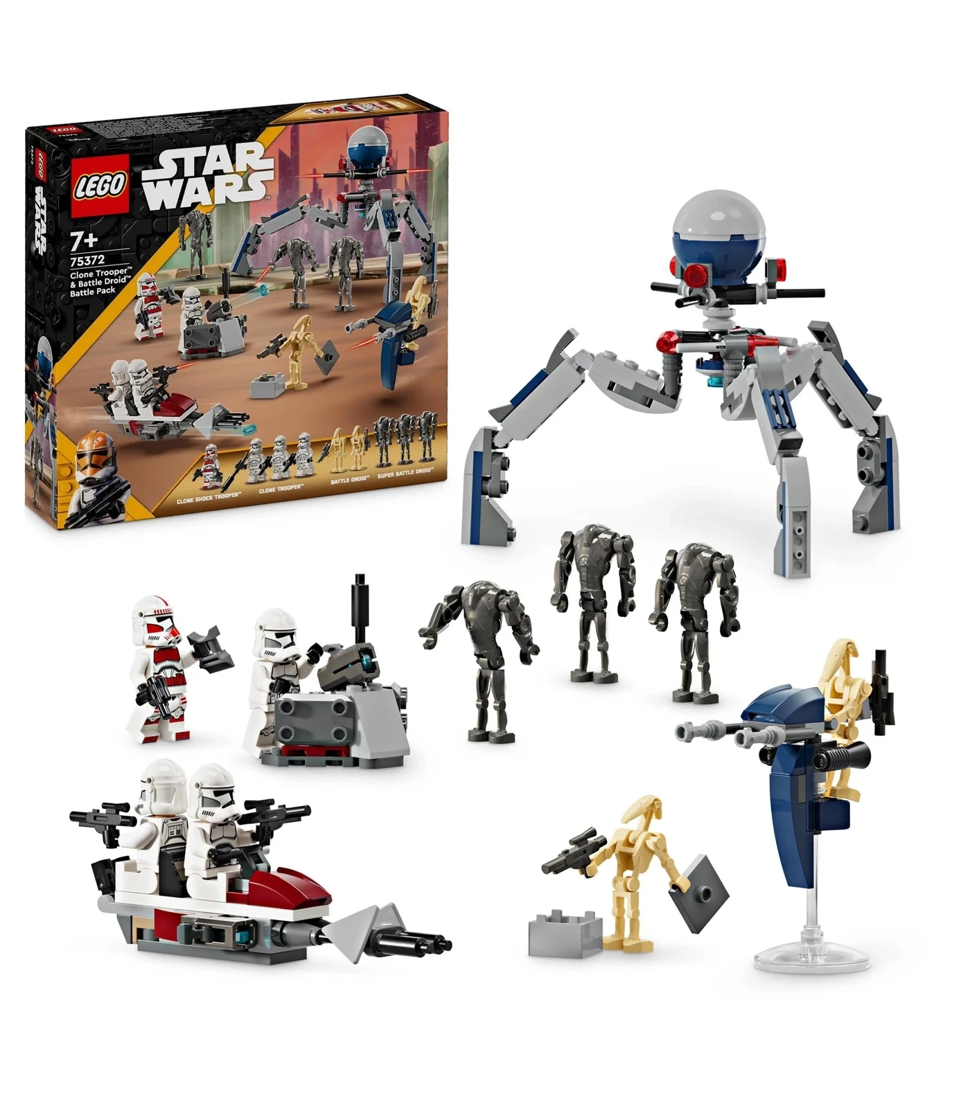 Lego® Star Wars Clone Trooper & Battle Droid Battle Pack 75372