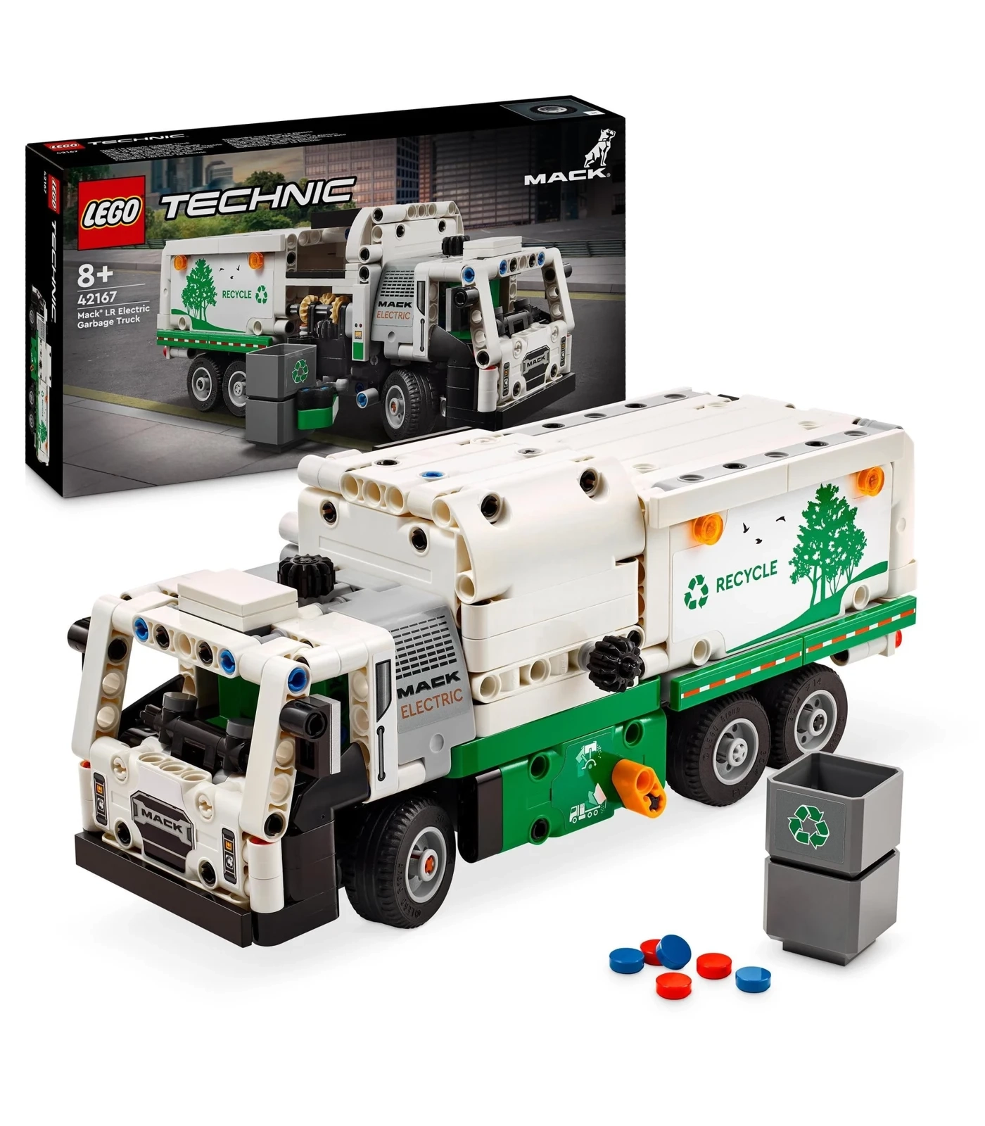 Lego® Technic Mack LR Electric Garbage Truck 42167