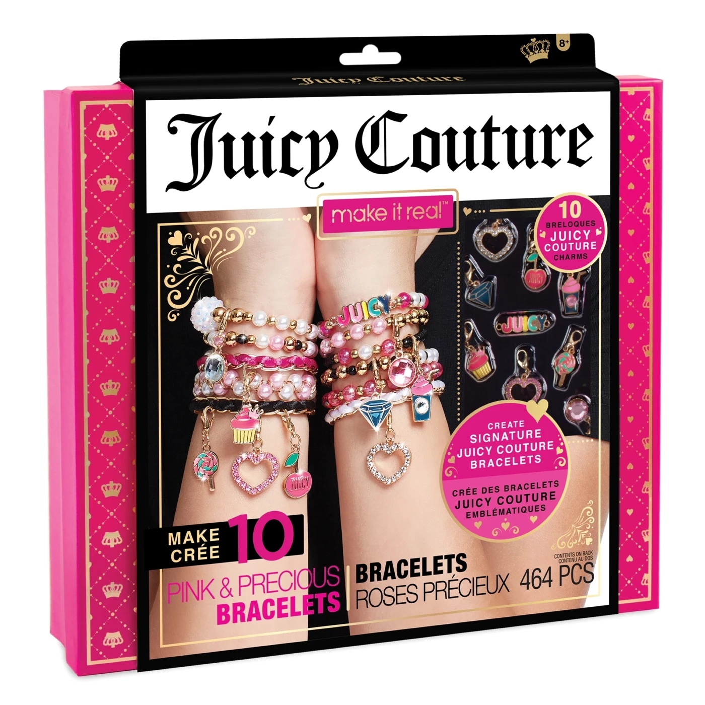 Make It Real Juicy Couture Pink and Precious Bracelets