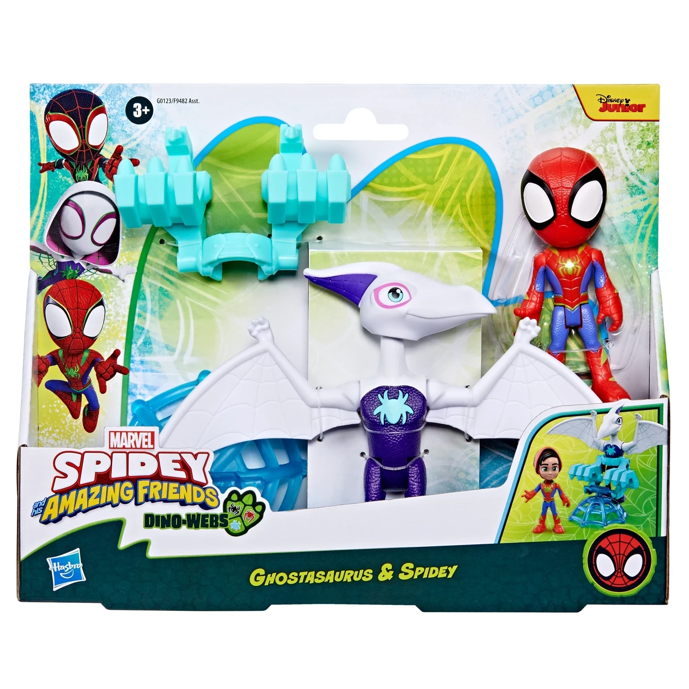 Marvel Spidey & Friends Large Dino Hero Accessory Set. Assorted