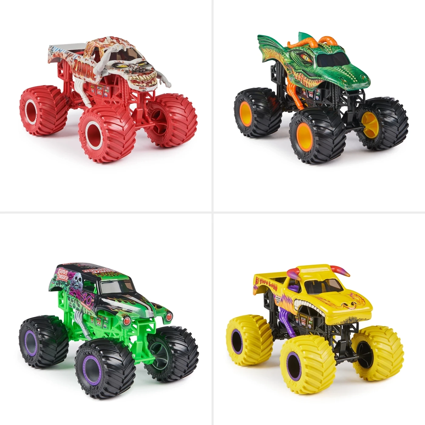 Monster Jam 1:24 Collector Die Cast Vehicle Assorted