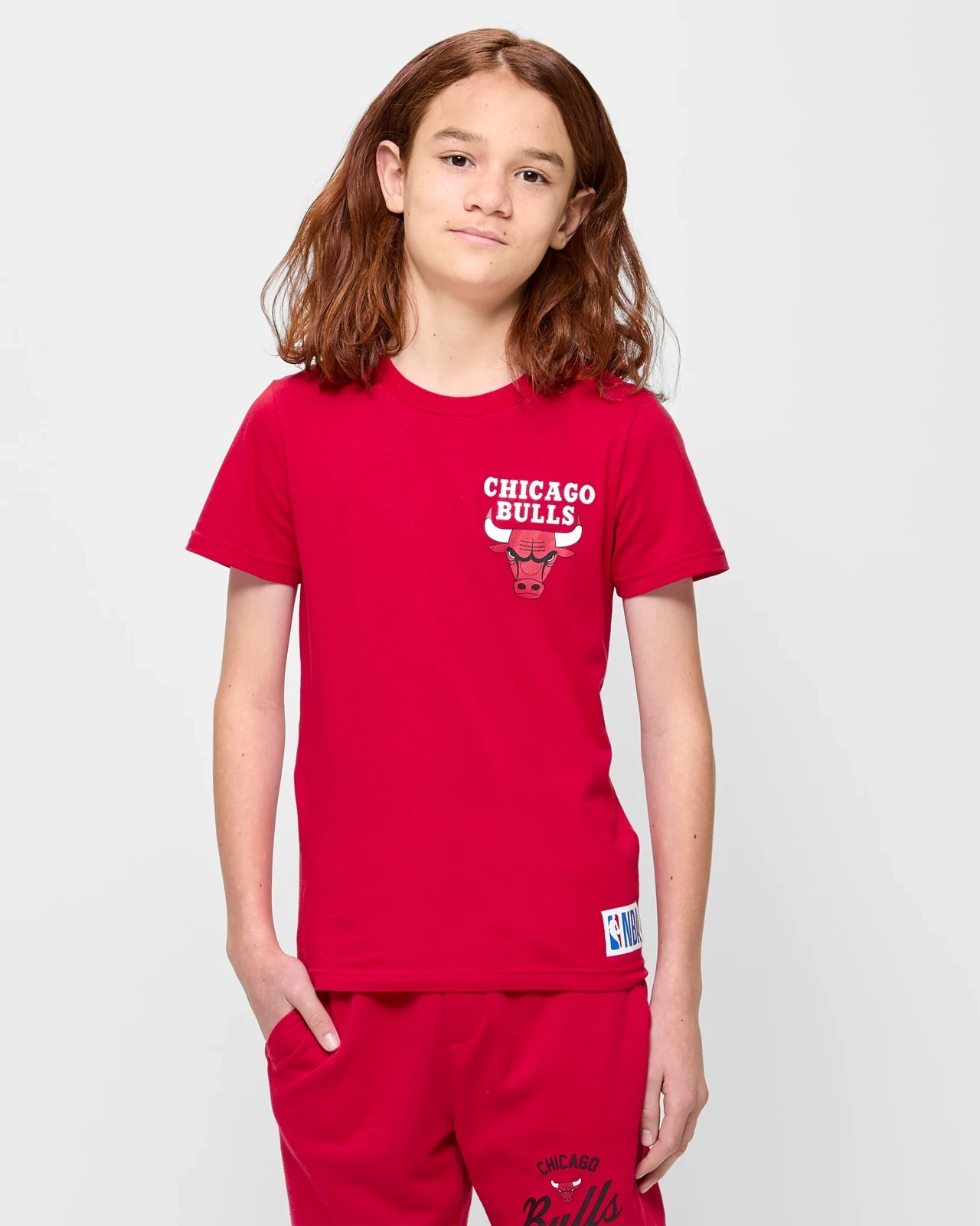 NBA Team T-shirt - Red Chicago Bulls