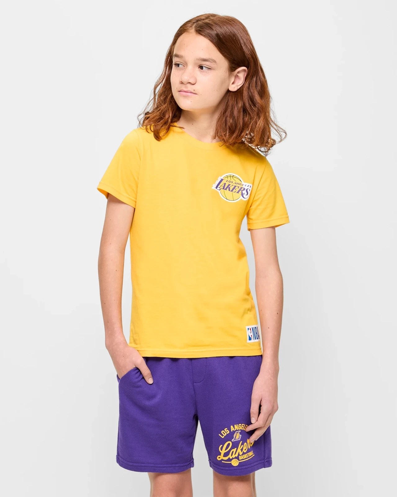 NBA Team T-shirt - Yellow LA Lakers