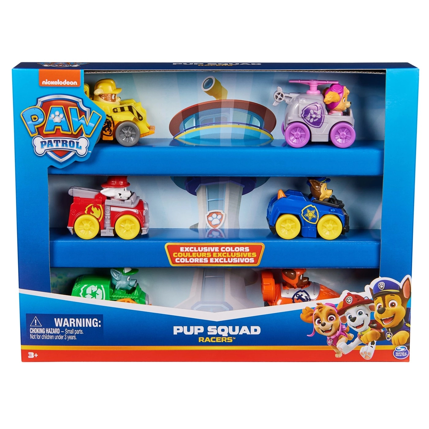 Paw Patrol Pup Squad Core Racers 6 Pack