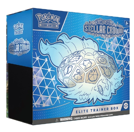 Pokémon Stellar Crown Elite Trainer Box. Assorted