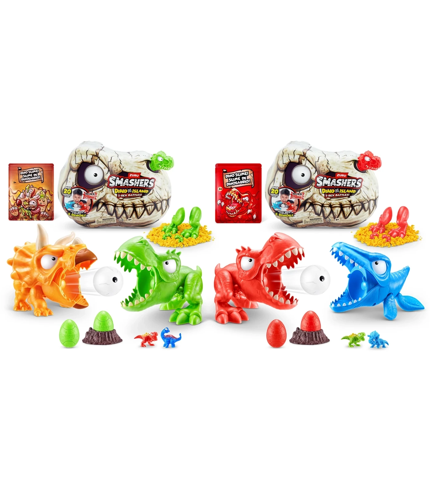 Smashers Dino Island T-Rex Battles Mini Assorted