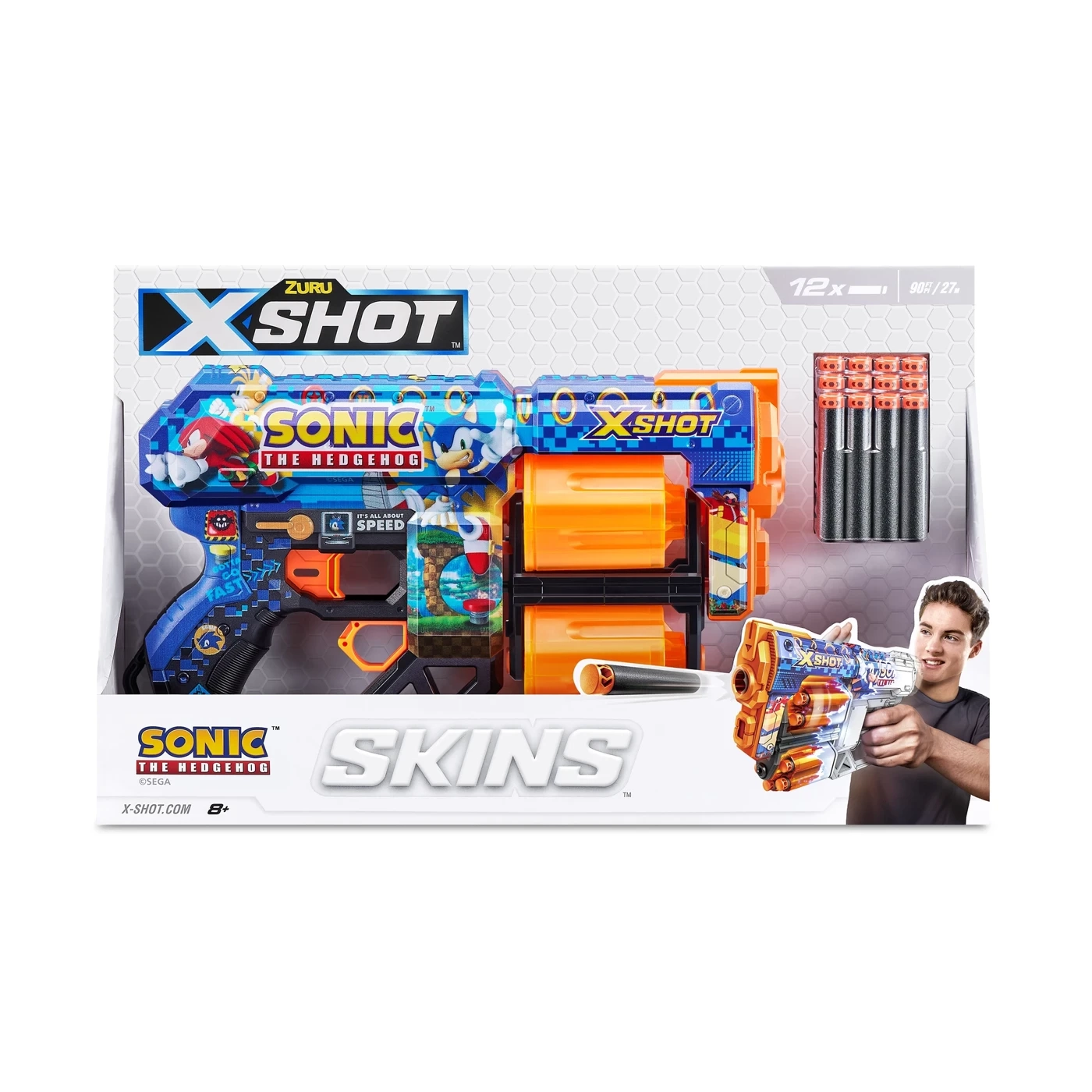 X-Shot Skins Dread Sonic