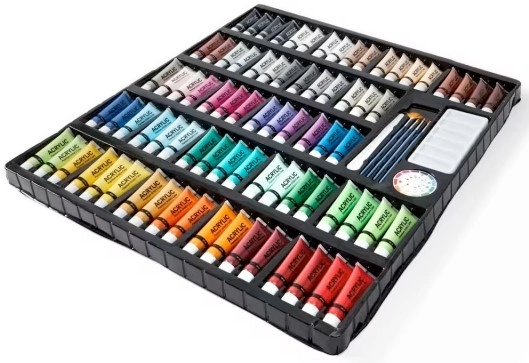 Acrylic Paint Set 87 Piece