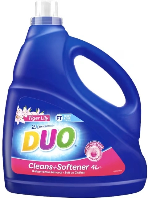 Duo Laundry Liquid Detergent 4L