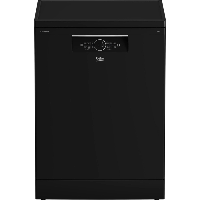 Beko BDFB1630B 16 Place Setting Freestanding Dishwasher (Glossy Black)