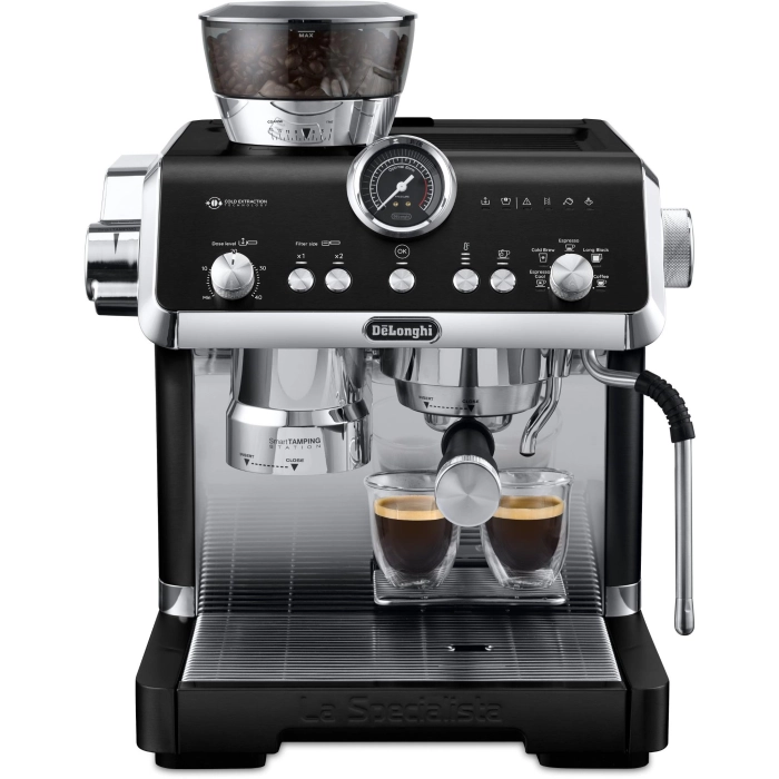 De'Longhi EC9555.M La Specialista Opera Manual Espresso Machine (Black)