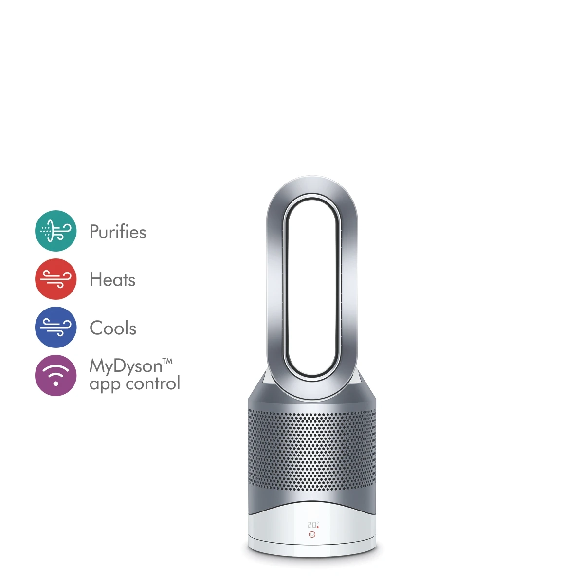 Dyson HP03WS Pure Hot+Cool Link White/Silver