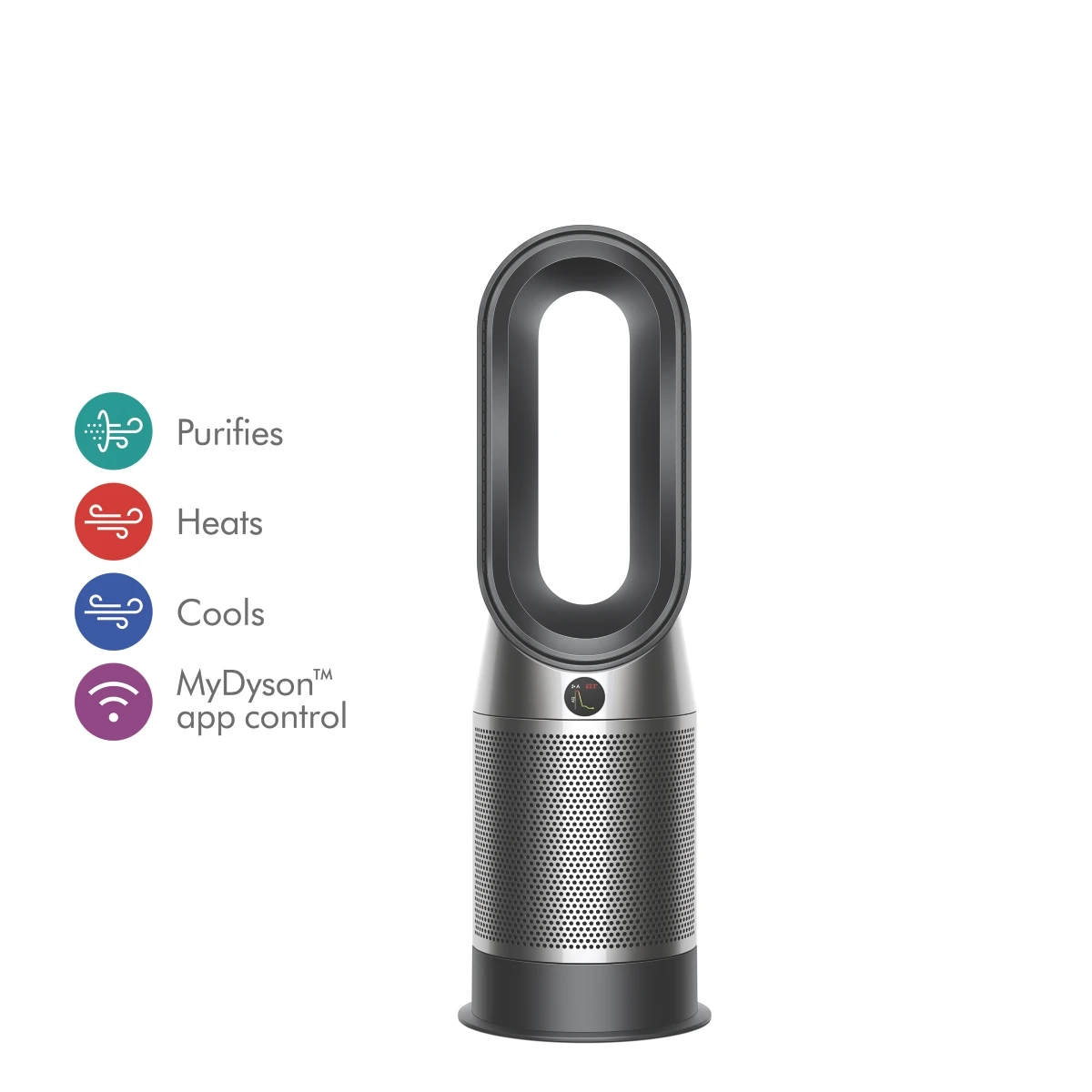 Dyson HP07 hot+cool purifying fan Black/Nickel