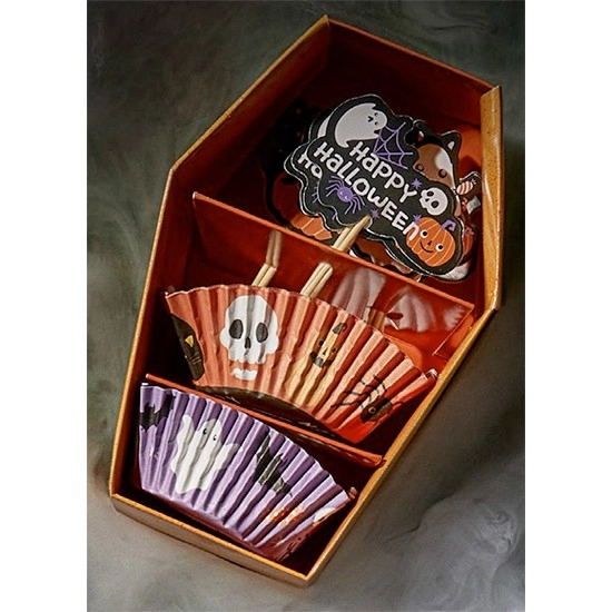 Halloween Cupcake Set Pk 12