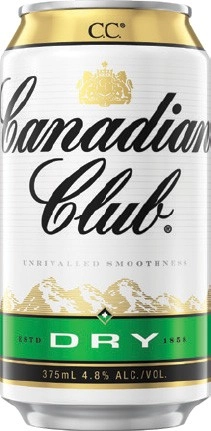 Canadian Club 4.8% Varieties 10 Pack