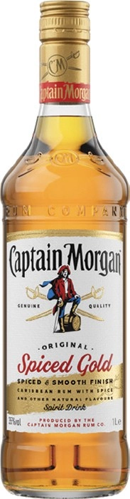 Captain Morgan Spiced Gold 1 Litre