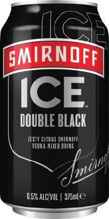 Smirnoff ICE Double Black 6.5% 10 Pack