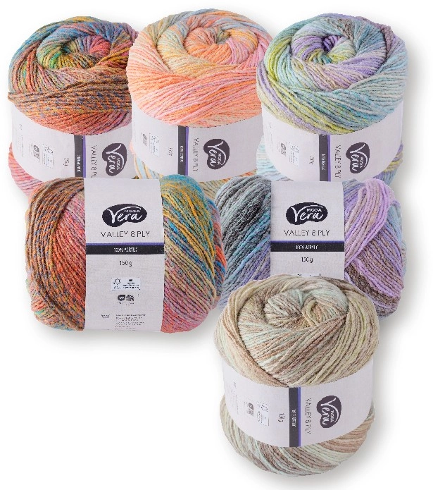 30% off Moda Vera Valley 8ply Yarn