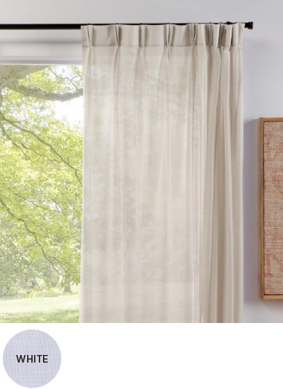 40% off Meeko Sheer Pinch Pleat Curtains