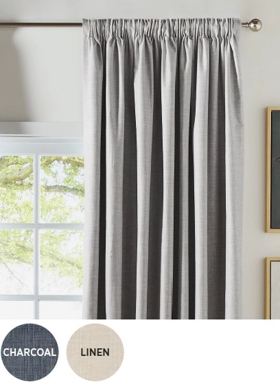 40% off Sienna Blockout Multi Header Curtains