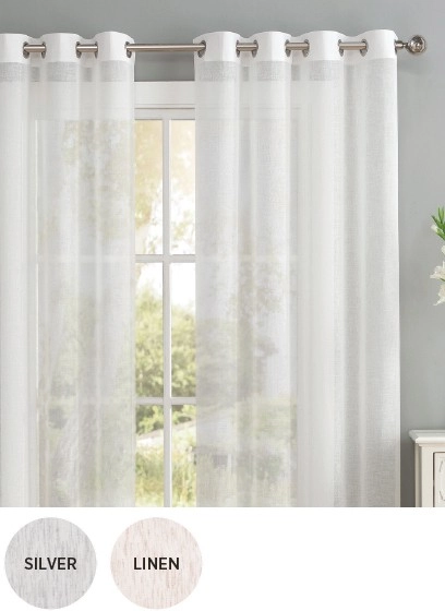 40% off Wickford Sheer Eyelet Curtains