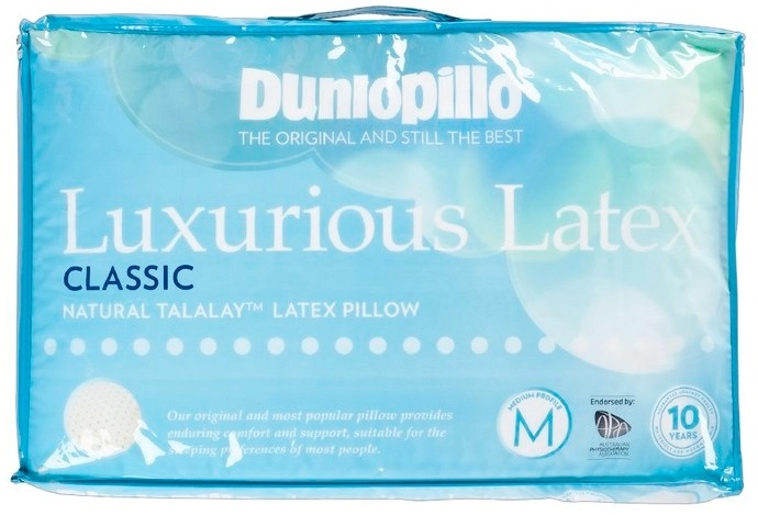 Dunlopillo Luxurious Latex Classic Pillow