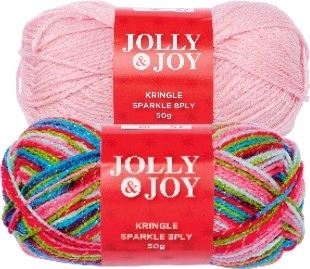 NEW Jolly & Joy Kringle Sparkle Yarn