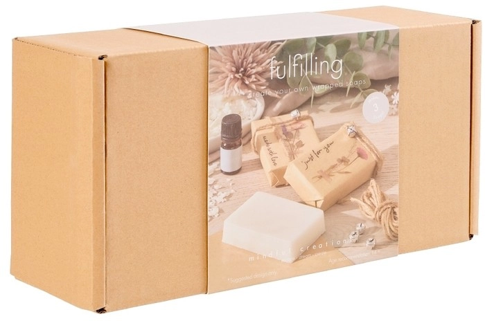 NEW Mindful Creations Wrapped Gift Soaps Christmas Kit