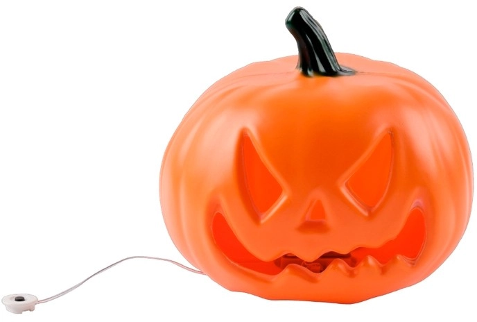 Spooky Hollow Light Up Jack-O-Lantern, Orange