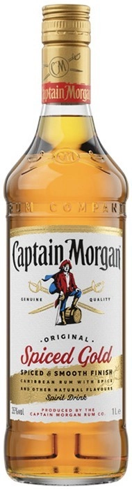 Captain Morgan Spiced Gold 1 Litre