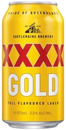 XXXX Gold 30 Can Block