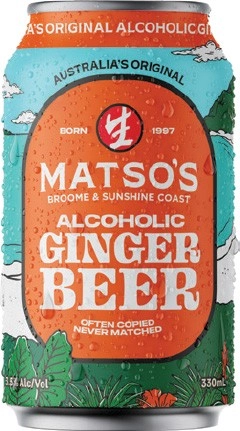 Matso's Alcoholic Ginger Beer 3.5% 6 Pack